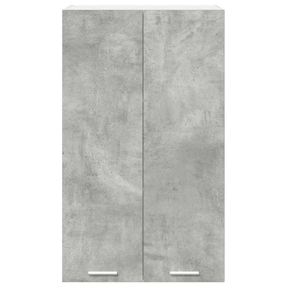 vidaXL Hanging Cabinet Concrete Grey 60 x 31 x 100 cm Engineered Wood