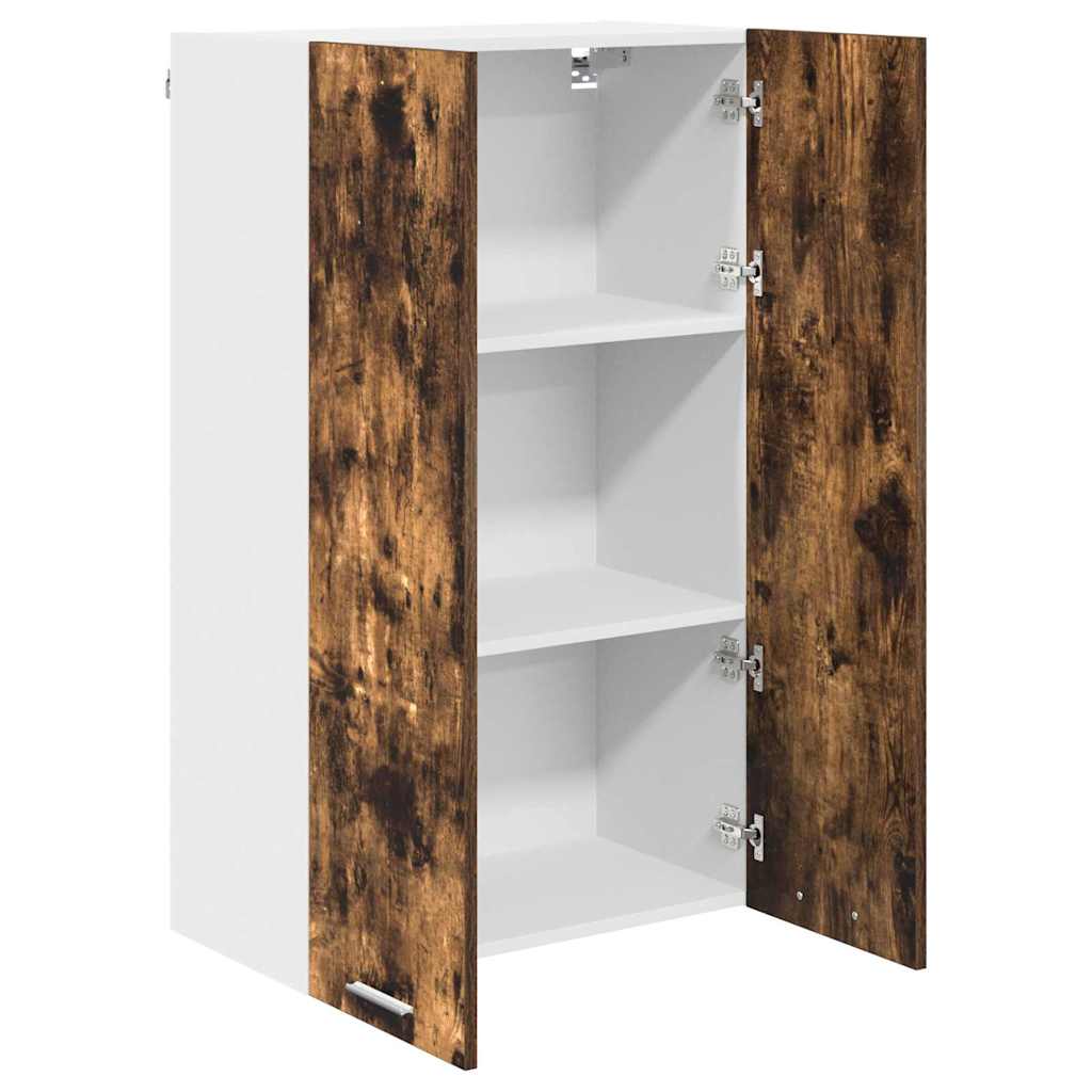 vidaXL Hanging Cabinet Smoked Oak 60 x 31 x 100 cm Engineered Wood