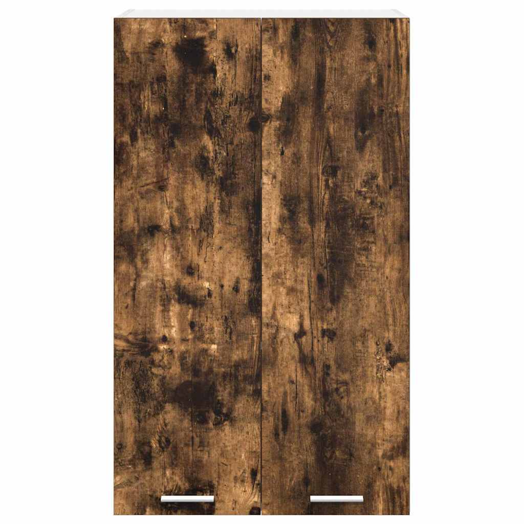 vidaXL Hanging Cabinet Smoked Oak 60 x 31 x 100 cm Engineered Wood