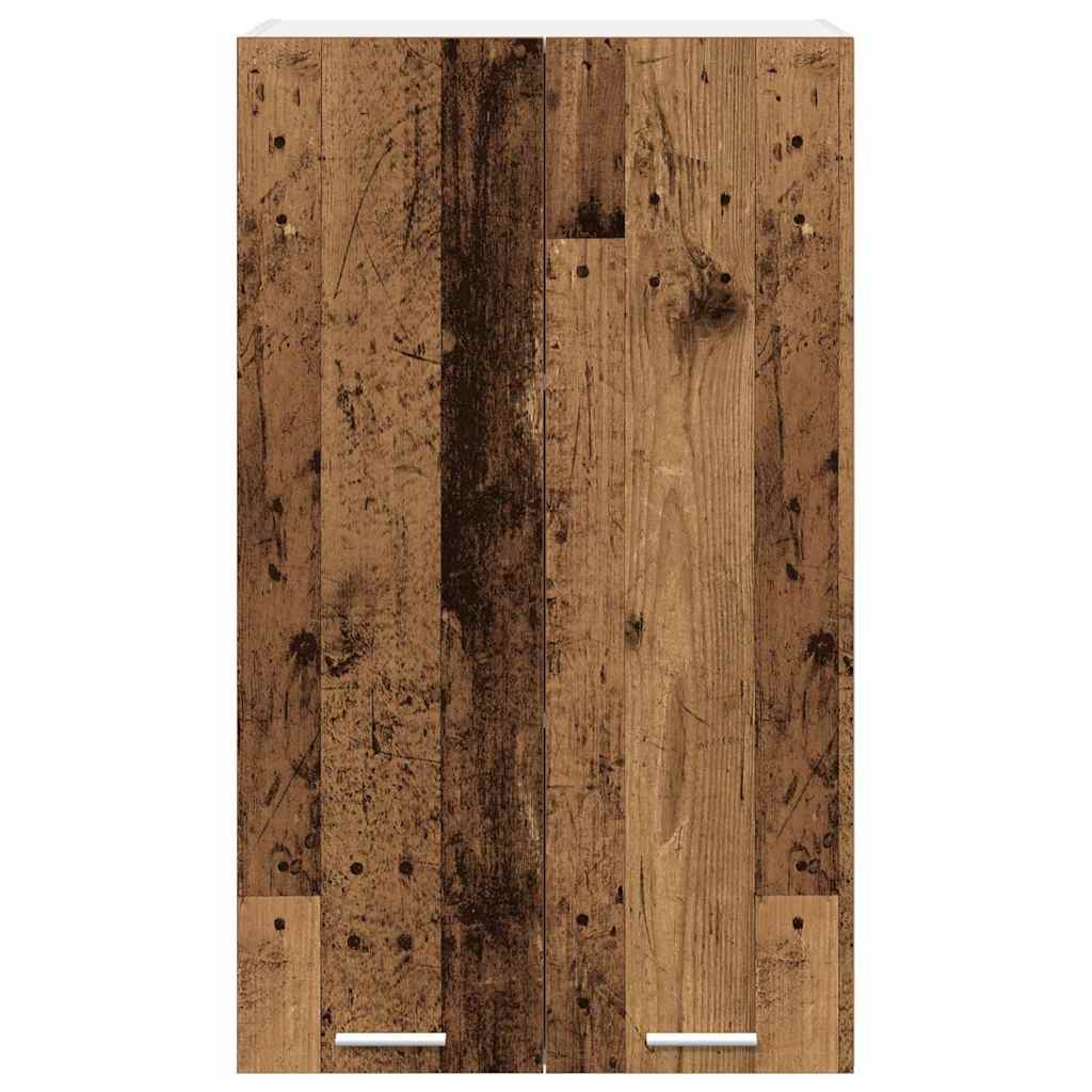 vidaXL Hanging Cabinet Old Wood 60 x 31 x 100 cm Engineered Wood