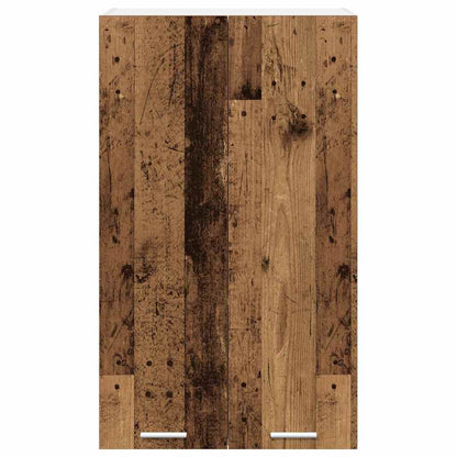 vidaXL Hanging Cabinet Old Wood 60 x 31 x 100 cm Engineered Wood