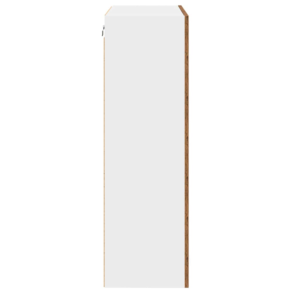 vidaXL Hanging Cabinet Old Wood 60 x 31 x 100 cm Engineered Wood