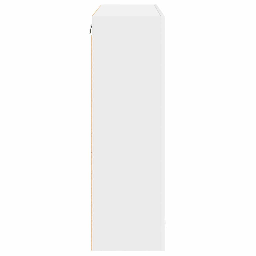 vidaXL Hanging Cabinet White 80 x 31 x 100 cm Engineered Wood