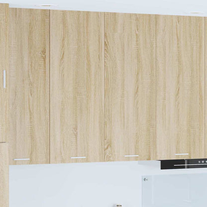 vidaXL Hanging Cabinet Sonoma Oak 80 x 31 x 100 cm Engineered Wood