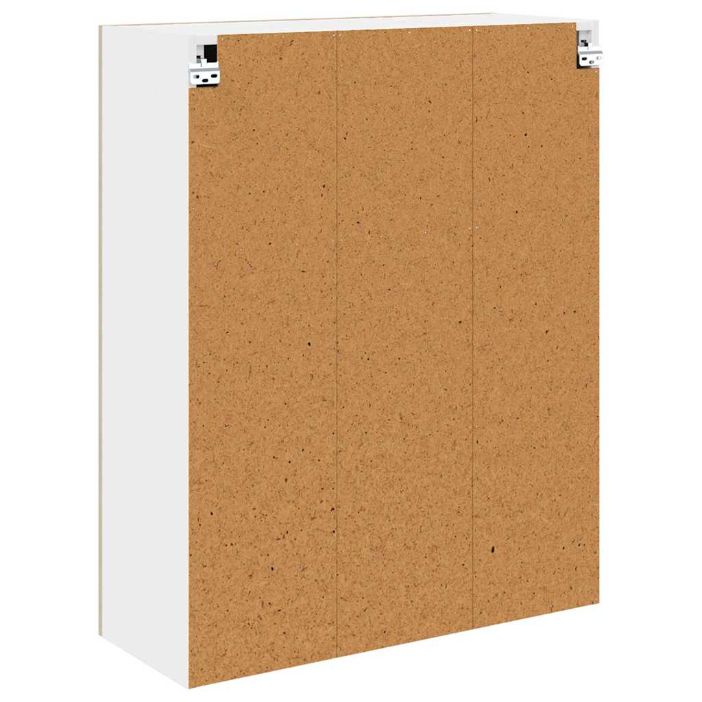 vidaXL Hanging Cabinet Sonoma Oak 80 x 31 x 100 cm Engineered Wood