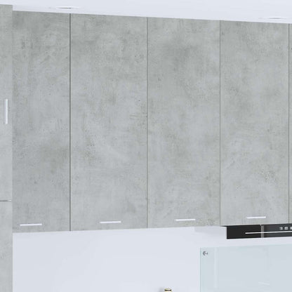 vidaXL Hanging Cabinet Concrete Grey 80 x 31 x 100 cm Engineered Wood