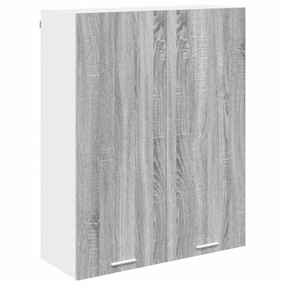 vidaXL Hanging Cabinet Grey Sonoma 80 x 31 x 100 cm Engineered Wood