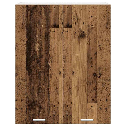 vidaXL Hanging Cabinet Old Wood 80 x 31 x 100 cm Engineered Wood