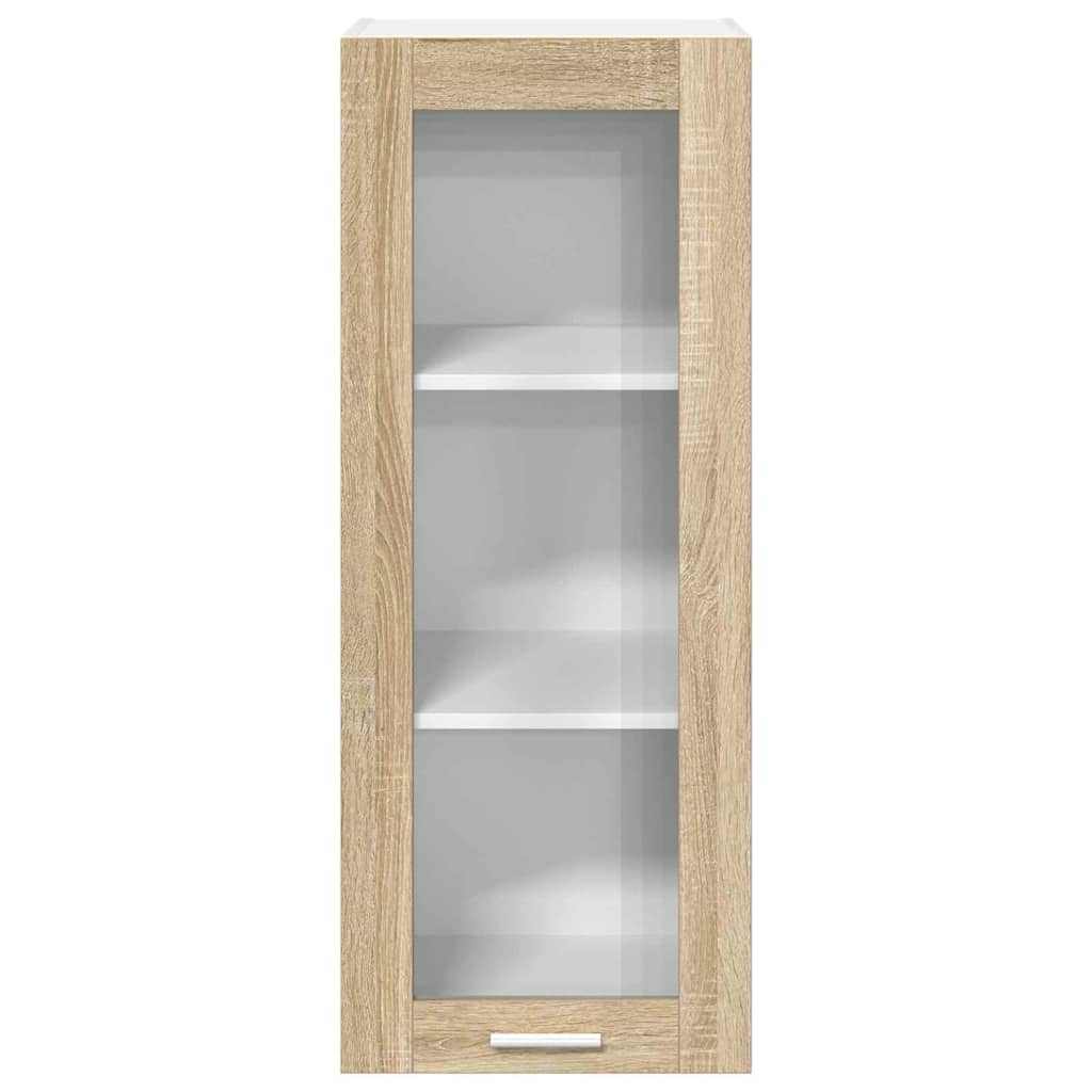 vidaXL Hanging Cabinet Sonoma Oak 40 x 31 x 100 cm Engineered Wood