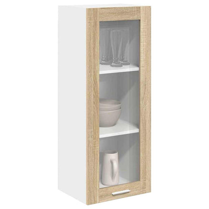 vidaXL Hanging Cabinet Sonoma Oak 40 x 31 x 100 cm Engineered Wood