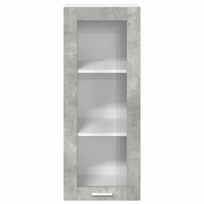 vidaXL Hanging Cabinet Concrete Grey 40 x 31 x 100 cm Engineered Wood