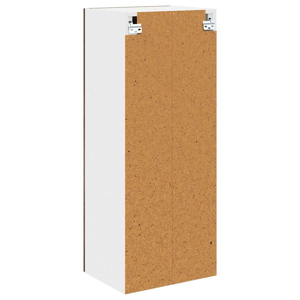 vidaXL Hanging Cabinet Smoked Oak 40 x 31 x 100 cm Engineered Wood