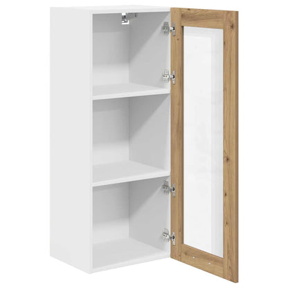 vidaXL Hanging Cabinet Artisan Oak 40 x 31 x 100 cm Engineered Wood
