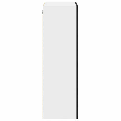 vidaXL Hanging Cabinet Black Oak 60 x 31 x 100 cm Engineered Wood