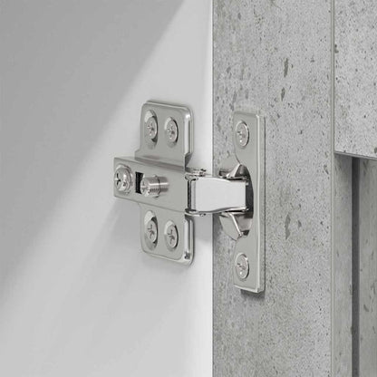 vidaXL Hanging Cabinet Concrete Grey 60 x 31 x 100 cm Engineered Wood