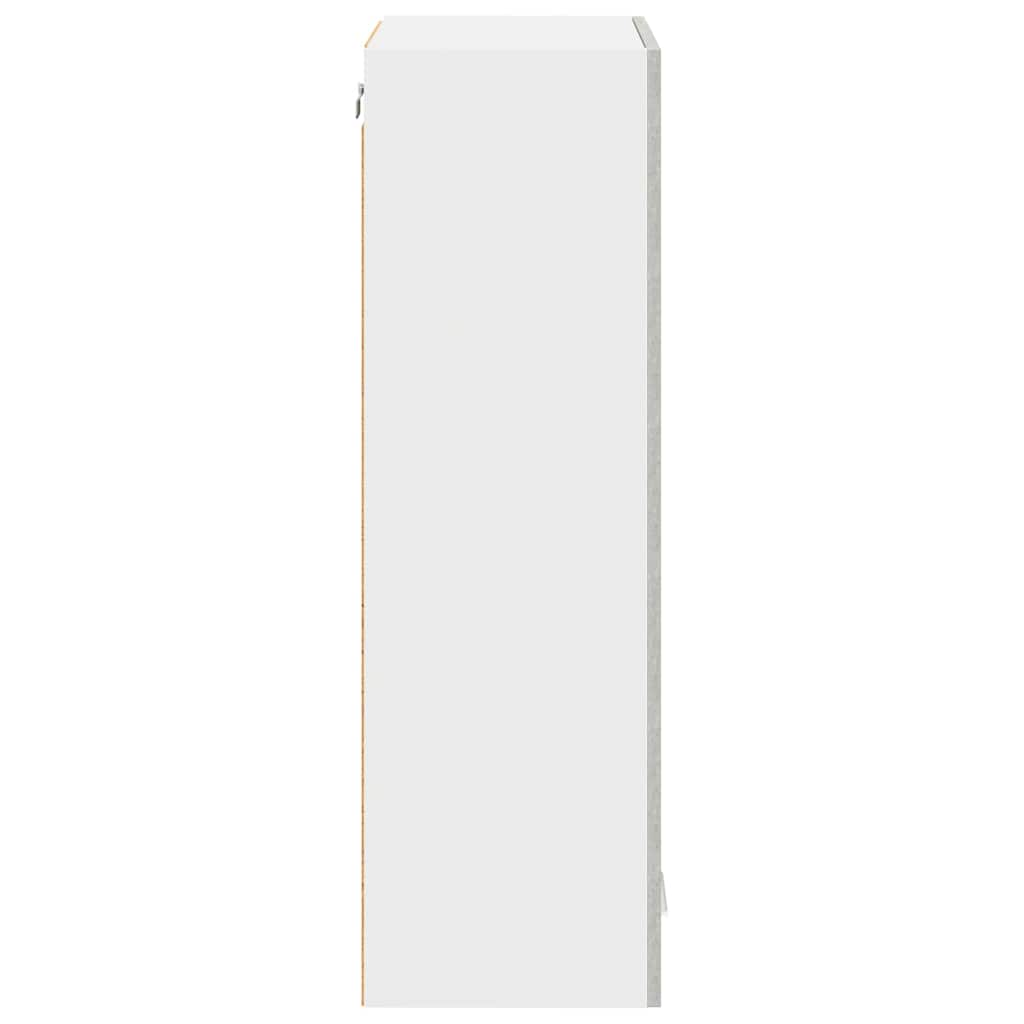 vidaXL Hanging Cabinet Concrete Grey 60 x 31 x 100 cm Engineered Wood
