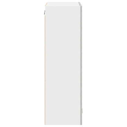 vidaXL Hanging Cabinet Concrete Grey 60 x 31 x 100 cm Engineered Wood