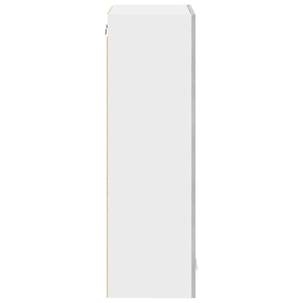 vidaXL Hanging Cabinet Grey Sonoma 60 x 31 x 100 cm Engineered Wood