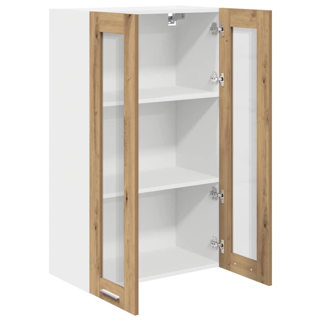 vidaXL Hanging Cabinet Artisan Oak 60 x 31 x 100 cm Engineered Wood