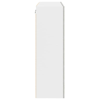 vidaXL Hanging Cabinet Concrete Grey 80 x 31 x 100 cm Engineered Wood