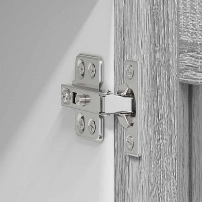 vidaXL Hanging Cabinet Grey Sonoma 80 x 31 x 100 cm Engineered Wood