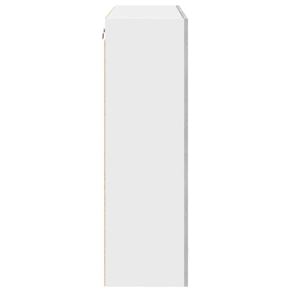 vidaXL Hanging Cabinet Grey Sonoma 80 x 31 x 100 cm Engineered Wood