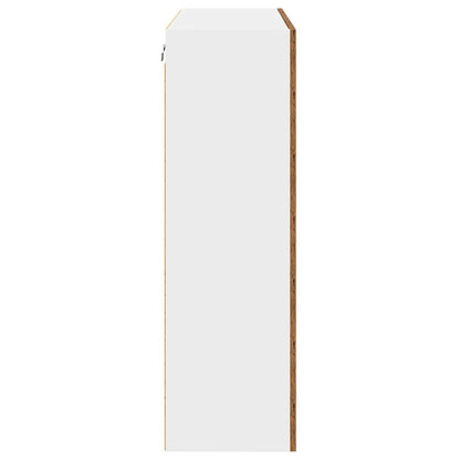 vidaXL Hanging Cabinet Old Wood 80 x 31 x 100 cm Engineered Wood