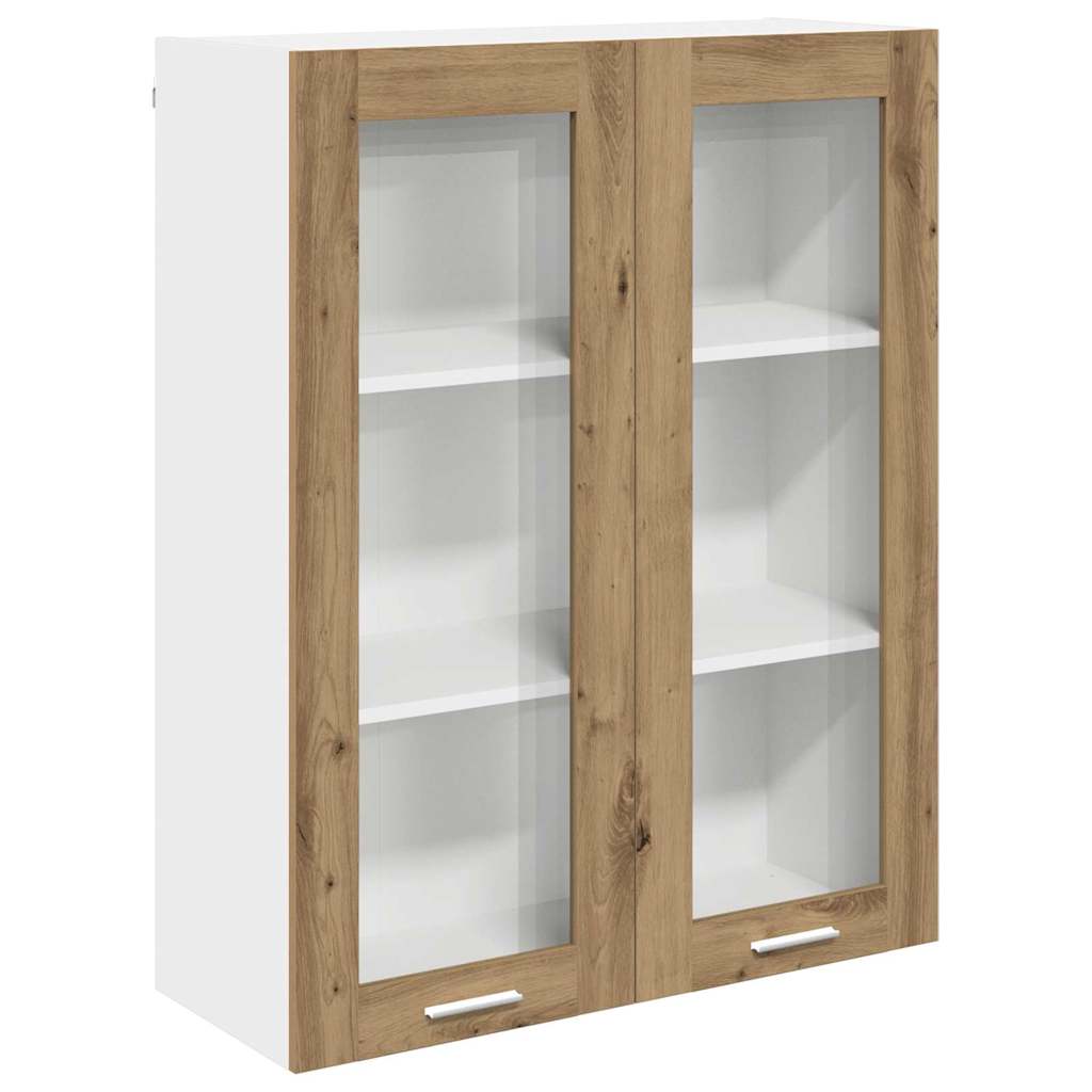 vidaXL Hanging Cabinet Artisan Oak 80 x 31 x 100 cm Engineered Wood