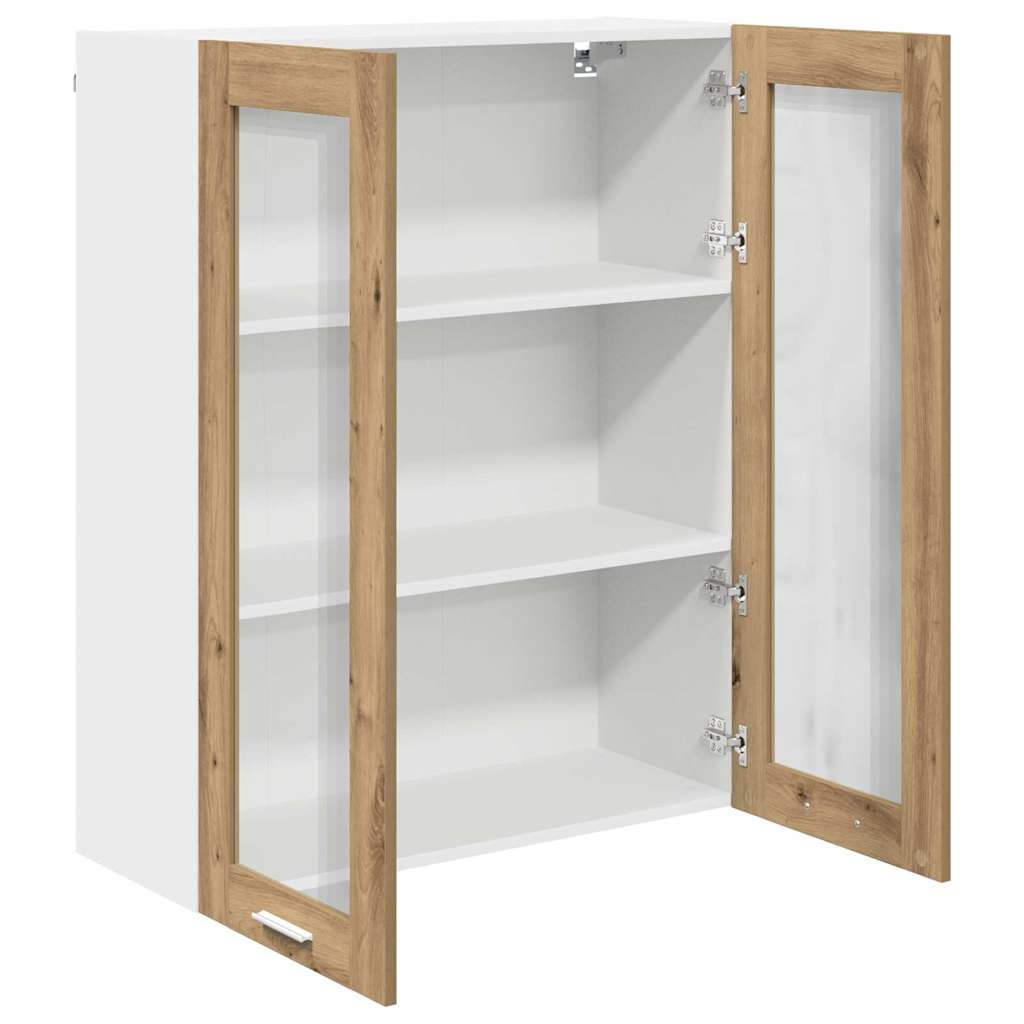 vidaXL Hanging Cabinet Artisan Oak 80 x 31 x 100 cm Engineered Wood