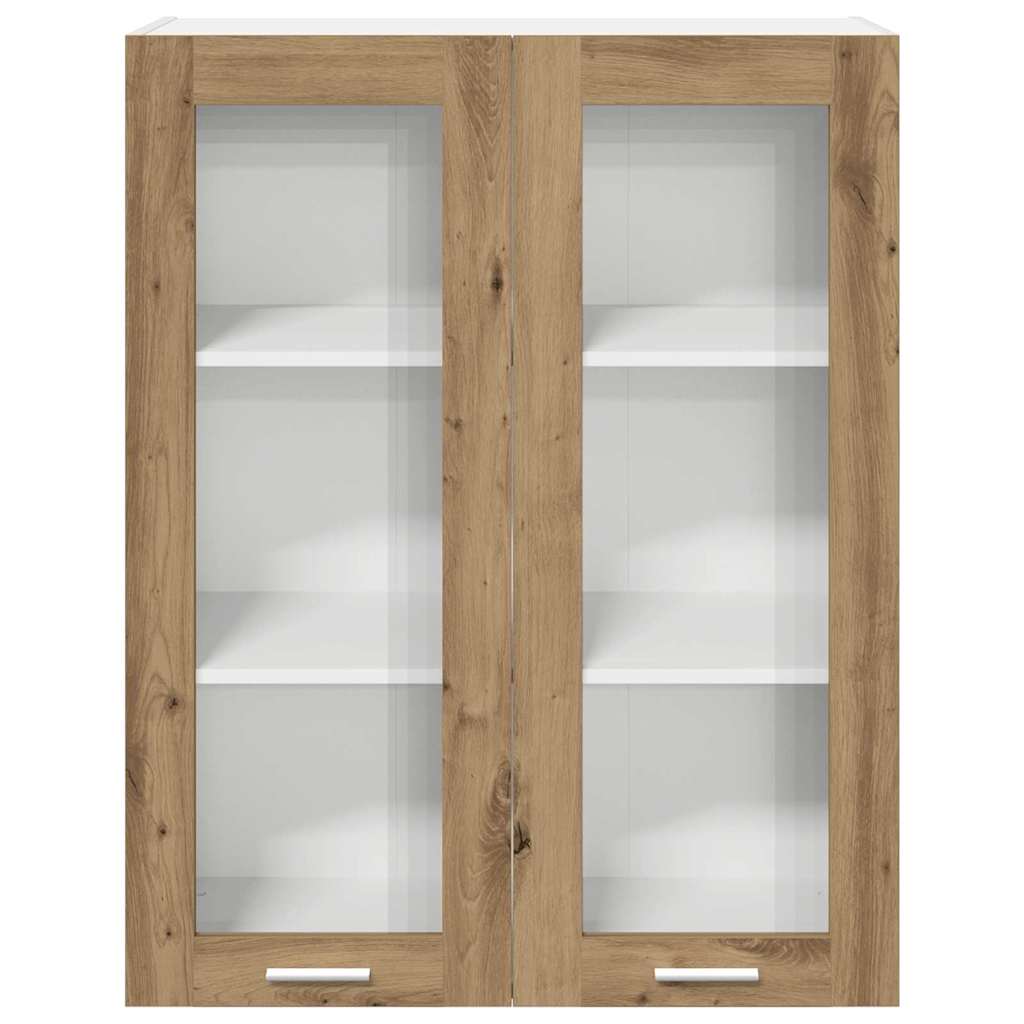 vidaXL Hanging Cabinet Artisan Oak 80 x 31 x 100 cm Engineered Wood