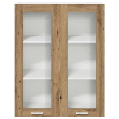 vidaXL Hanging Cabinet Artisan Oak 80 x 31 x 100 cm Engineered Wood
