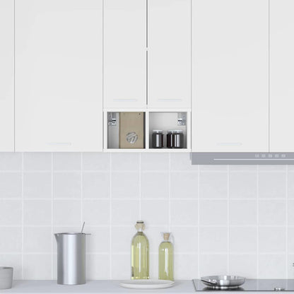 vidaXL Hanging Cabinet White 20 x 29.5 x 40 cm Engineered Wood
