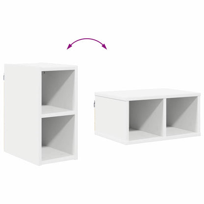vidaXL Hanging Cabinet White 20 x 29.5 x 40 cm Engineered Wood