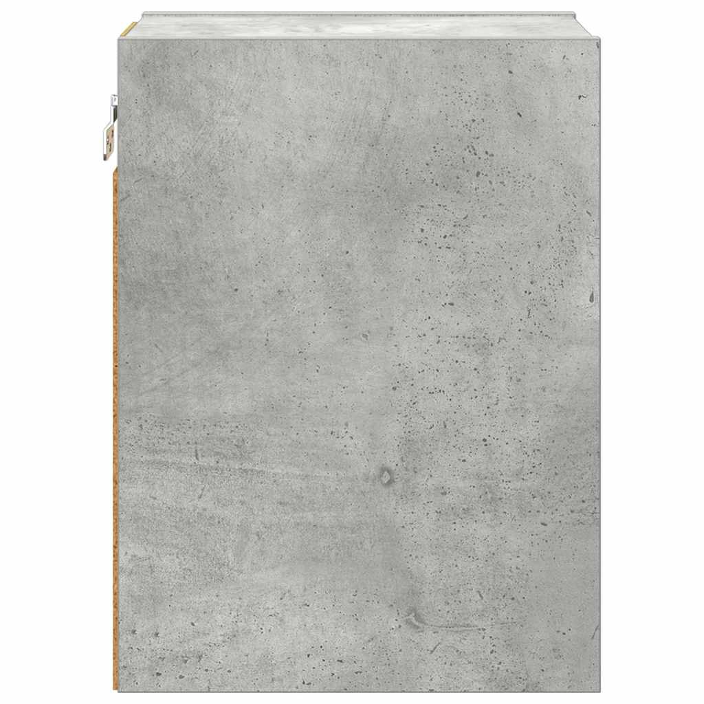 vidaXL Hanging Cabinet Concrete Grey 20 x 29.5 x 40 cm Engineered Wood