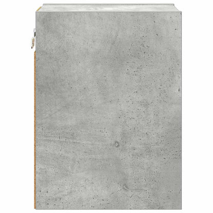 vidaXL Hanging Cabinet Concrete Grey 20 x 29.5 x 40 cm Engineered Wood