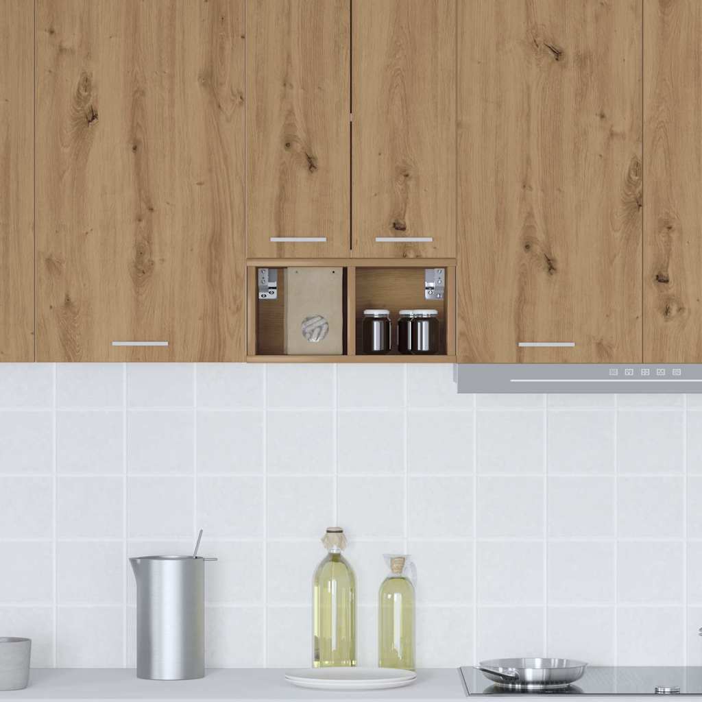 vidaXL Hanging Cabinet Artisan Oak 20 x 29.5 x 40 cm Engineered Wood