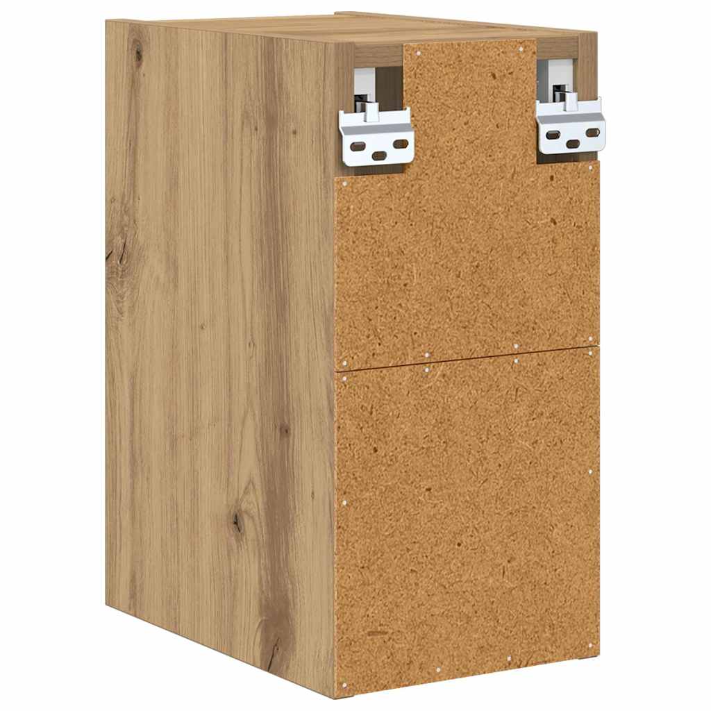 vidaXL Hanging Cabinet Artisan Oak 20 x 29.5 x 40 cm Engineered Wood
