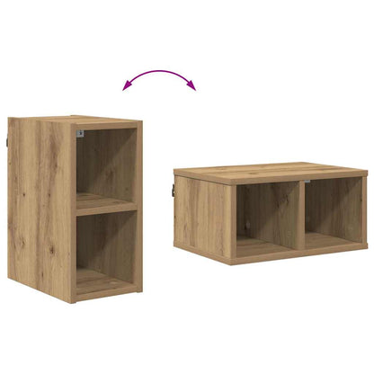 vidaXL Hanging Cabinet Artisan Oak 20 x 29.5 x 40 cm Engineered Wood