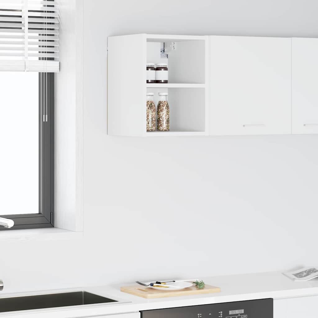 vidaXL Hanging Cabinet White 30 x 29.5 x 40 cm Engineered Wood