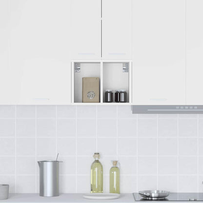 vidaXL Hanging Cabinet White 30 x 29.5 x 40 cm Engineered Wood