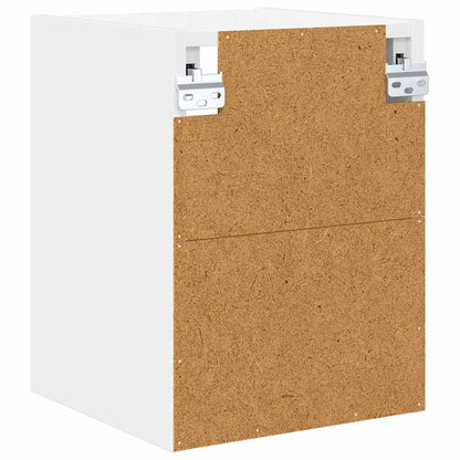 vidaXL Hanging Cabinet White 30 x 29.5 x 40 cm Engineered Wood