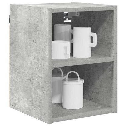 vidaXL Hanging Cabinet Concrete Grey 30 x 29.5 x 40 cm Engineered Wood