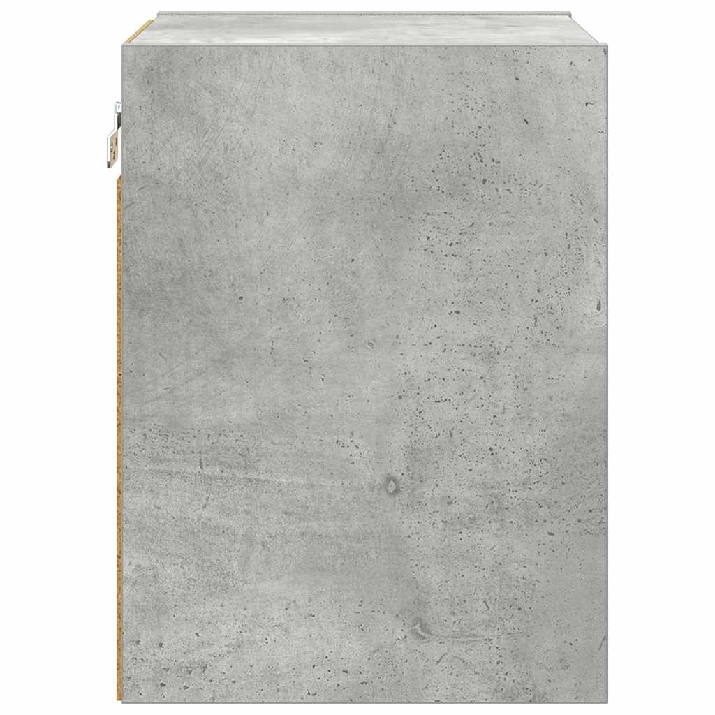 vidaXL Hanging Cabinet Concrete Grey 30 x 29.5 x 40 cm Engineered Wood