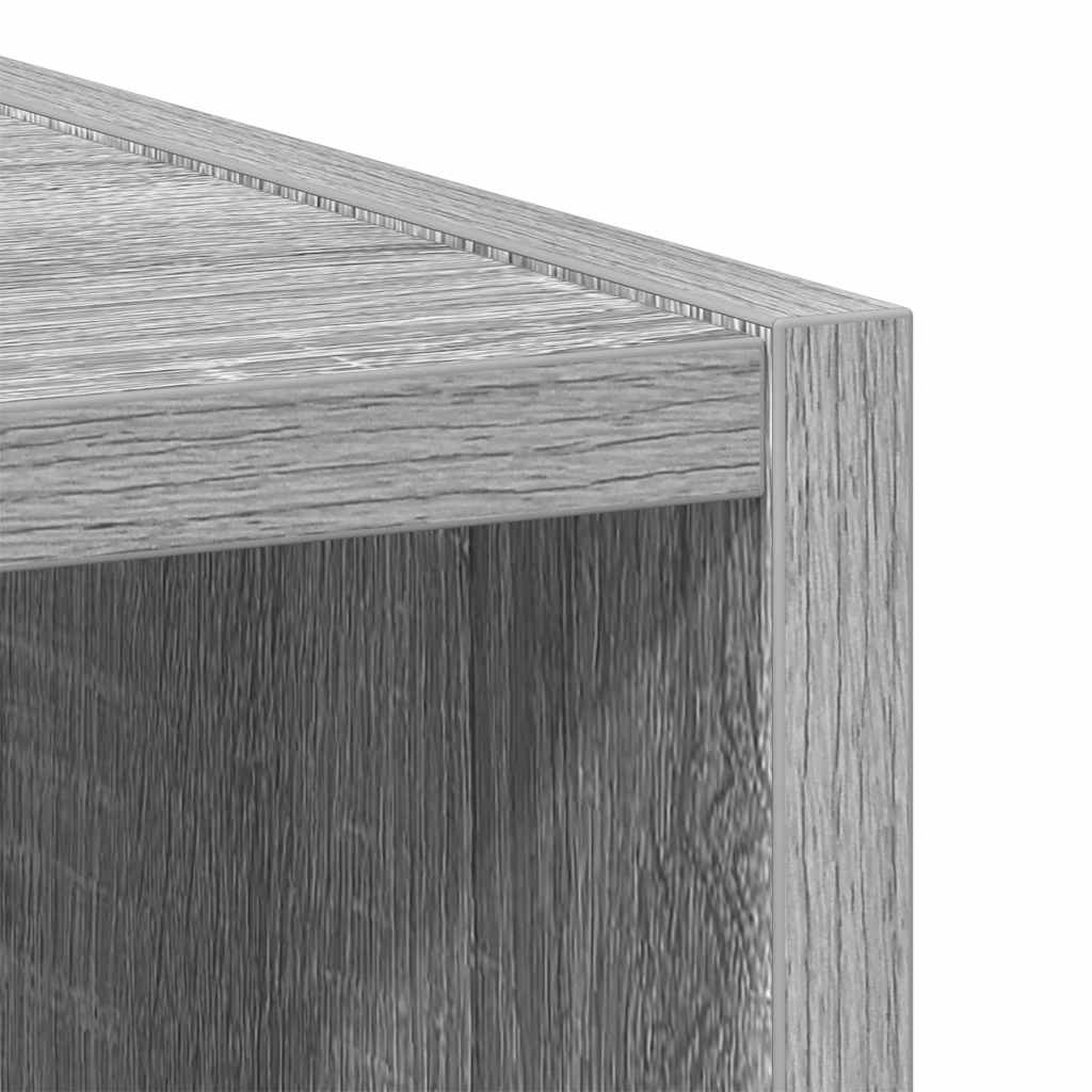 vidaXL Hanging Cabinet Grey Sonoma 30 x 29.5 x 40 cm Engineered Wood