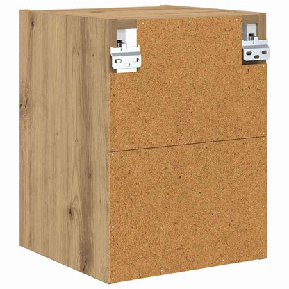 vidaXL Hanging Cabinet Artisan Oak 30 x 29.5 x 40 cm Engineered Wood