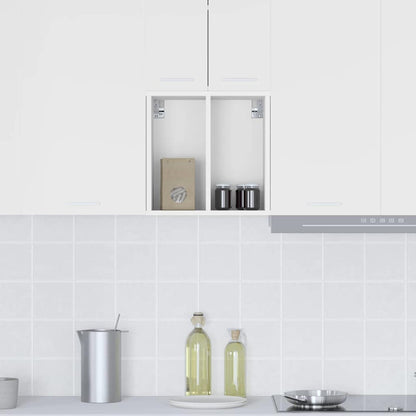 vidaXL Hanging Cabinet White 40 x 29.5 x 40 cm Engineered Wood