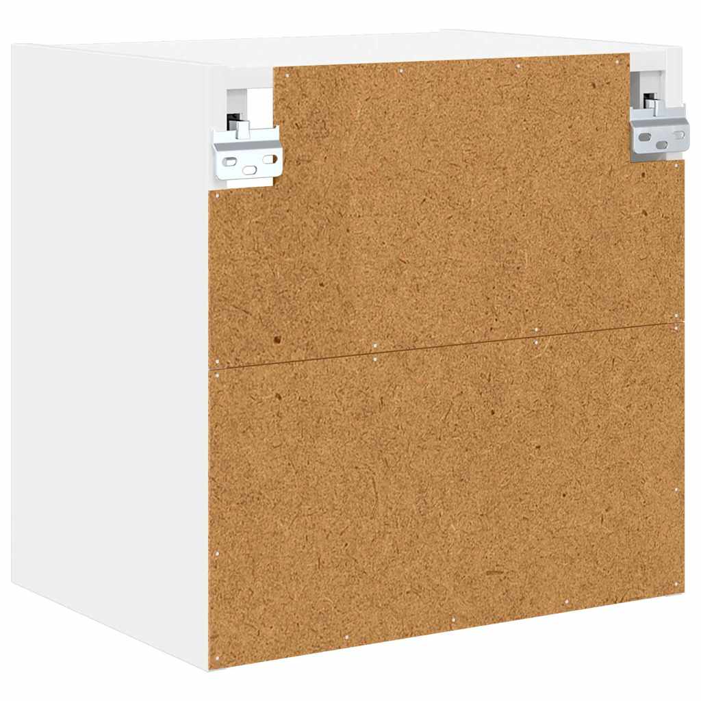 vidaXL Hanging Cabinet White 40 x 29.5 x 40 cm Engineered Wood