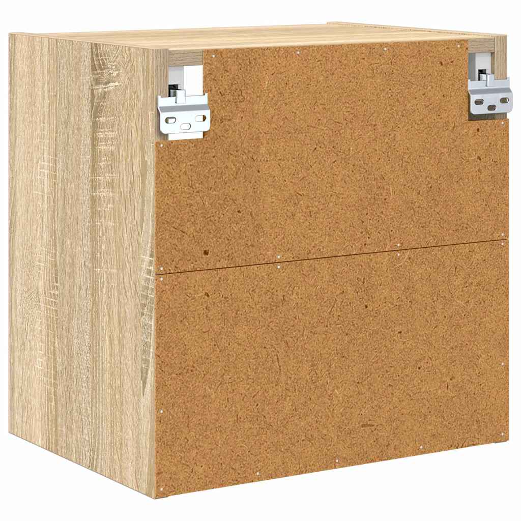 vidaXL Hanging Cabinet Sonoma Oak 40 x 29.5 x 40 cm Engineered Wood