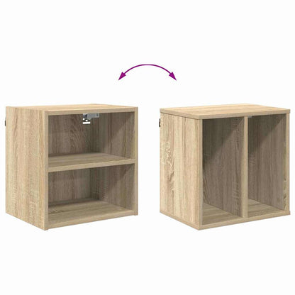 vidaXL Hanging Cabinet Sonoma Oak 40 x 29.5 x 40 cm Engineered Wood