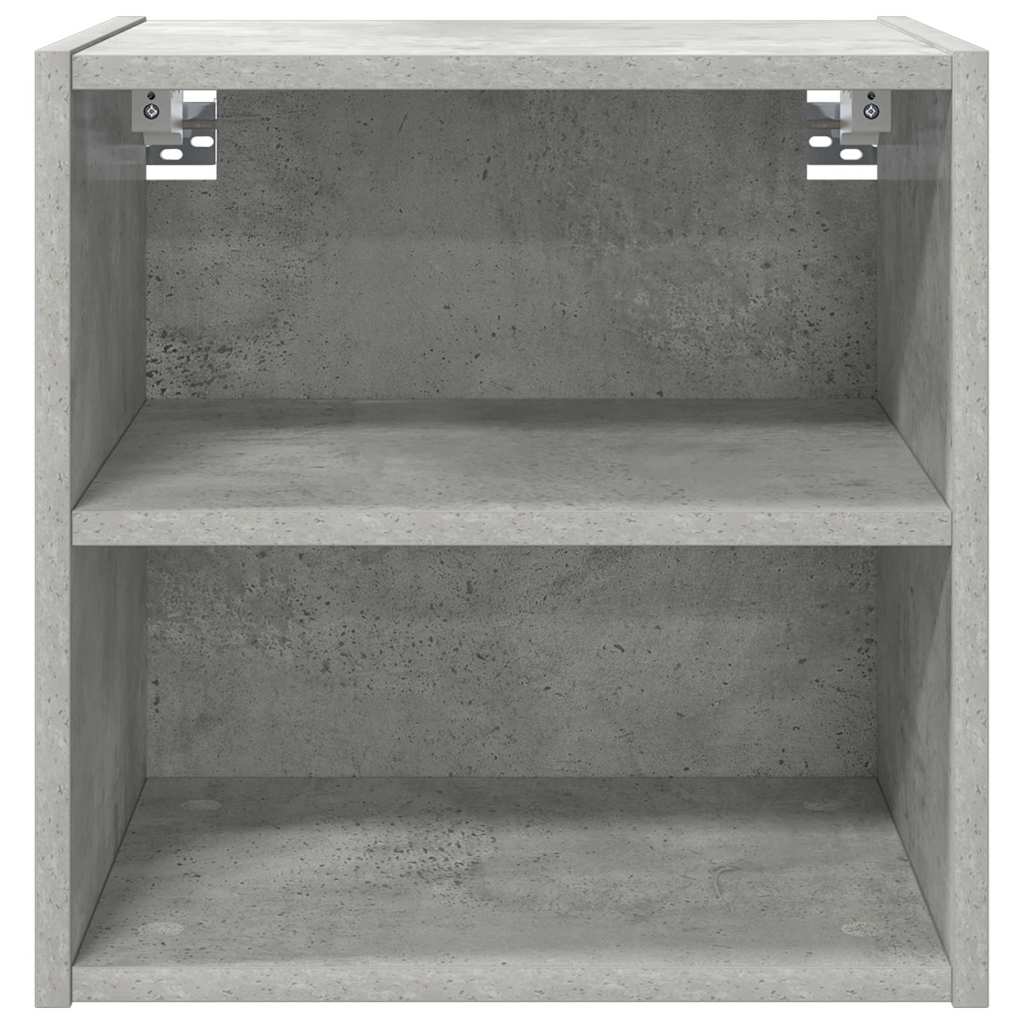 vidaXL Hanging Cabinet Concrete Grey 40 x 29.5 x 40 cm Engineered Wood